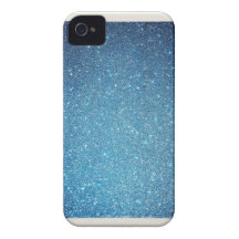 Case-Mate Case Blue Glitter Photograph Helga Contr iPhone 4 Case-Mate Case