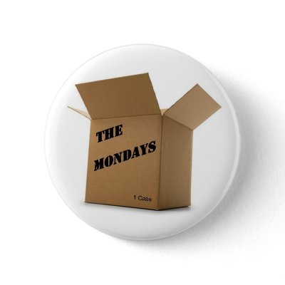 Case of the Mondays Pinback Buttons by gladewalker