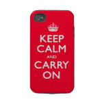 CaseMate Tough™ iPhone 4 Keep Calm and Carry On casemate cases