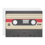 Casette Tape - Sunset Red Announcement