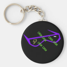Cash Cash Band Sunglass Keychain