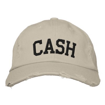 Cash Embroidered Hat Cash Embroidered Hat