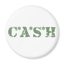 CASH REFRIGERATOR MAGNETS