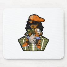 Cash Out Orange Mousepads