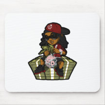 Cash Out Red Mouse Pads