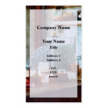 Cash Register in General Store Business Card
