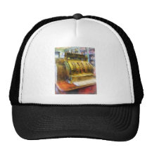 Cash Register in Pharmacy Hats