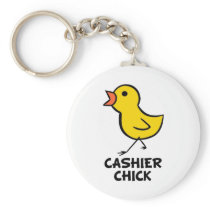 Cashier Chick Key Chains