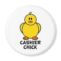 Cashier Chick Magnet
