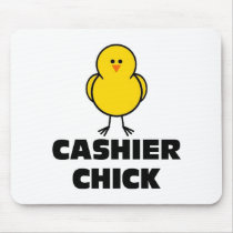 Cashier Chick Mouse Pad