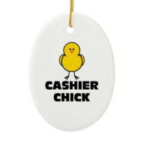Cashier Chick Ornaments