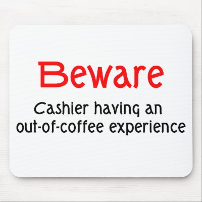 Cashier Mousepad by occupationtshirts