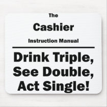cashier mouse pads