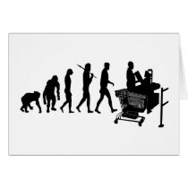 Cashier till operator supermarket staff gear cards