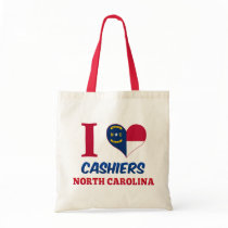 Cashiers, North Carolina Tote Bags