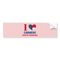 Cashiers, North Carolina Bumper Sticker