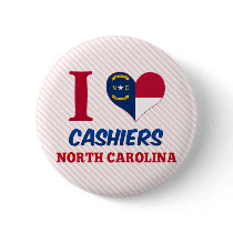 Cashiers, North Carolina Pinback Buttons