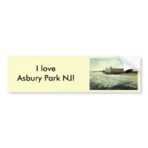 Casino, Asbury Park NJ 1910 Bumper Stickers