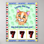 Casino Cat Poster