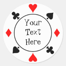 Casino Chip Sticker