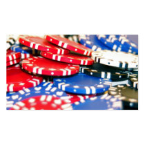Casino Chips Business Card