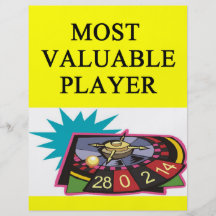 CASINO dambler most valuable player Full Color Flyer