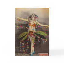 Casino de Paris Vintage Design Greeting Card