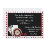 Casino Event Custom Invitation