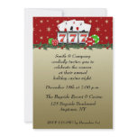 Casino Holiday Invitation