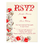 Casino Las Vegas Wedding RSVP Personalized Announcements