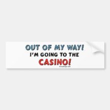 Casino Lovers Bumper Stickers