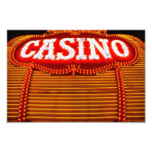 Casino Marquee in Carson City Art Photo