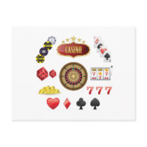 Casino Postcard