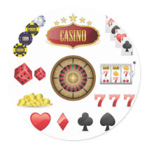 Casino Sticker