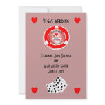 Casino Wedding Invitation