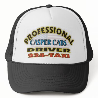 CASPER CAB CAP HATS by Ghosttown_Gifts