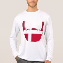 Casque de Viking Dansk du danois du Danemark T-shirts