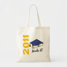 Casquette 2011 d'obtention du diplôme sacs