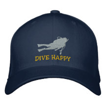 Casquette brodé par piqué drôle de SCAPHANDRE Casquette Brodée