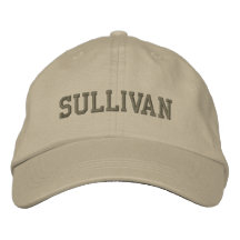 Casquette de baseball/chapeau brodés par nom de Su