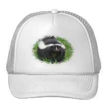 Casquette de baseball de photo de mouffette