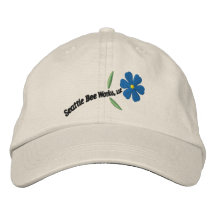 Casquette de travaux d'abeille de Seattle Casquette Brodée