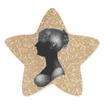 Cassandra Austen in Antique Paper Stickers