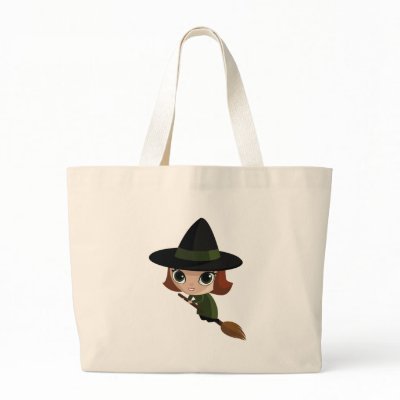 Cassandra the Witch Canvas Bags by ButtermilkBiscuits