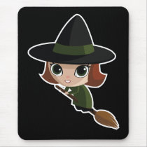 Cassandra the Witch Mouse Mat