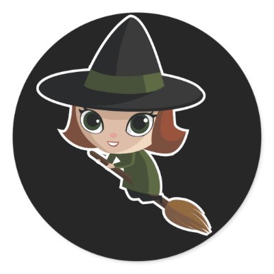 Cassandra the Witch Sticker by ButtermilkBiscuits