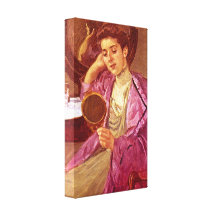 Cassatt - Antoinette at her Dresser Gallery Wrap Canvas