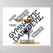 Casse-cou SUPÉRIEUR de gymnastique Posters