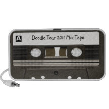 Cassette Doodle Travelling Speakers