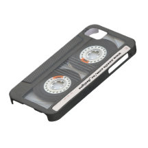 Cassette faite sur commande Mixtape Coques iPhone 5 Case-Mate